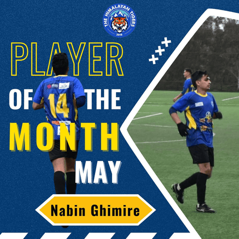 Nabin Ghimire — May Player of the Month award