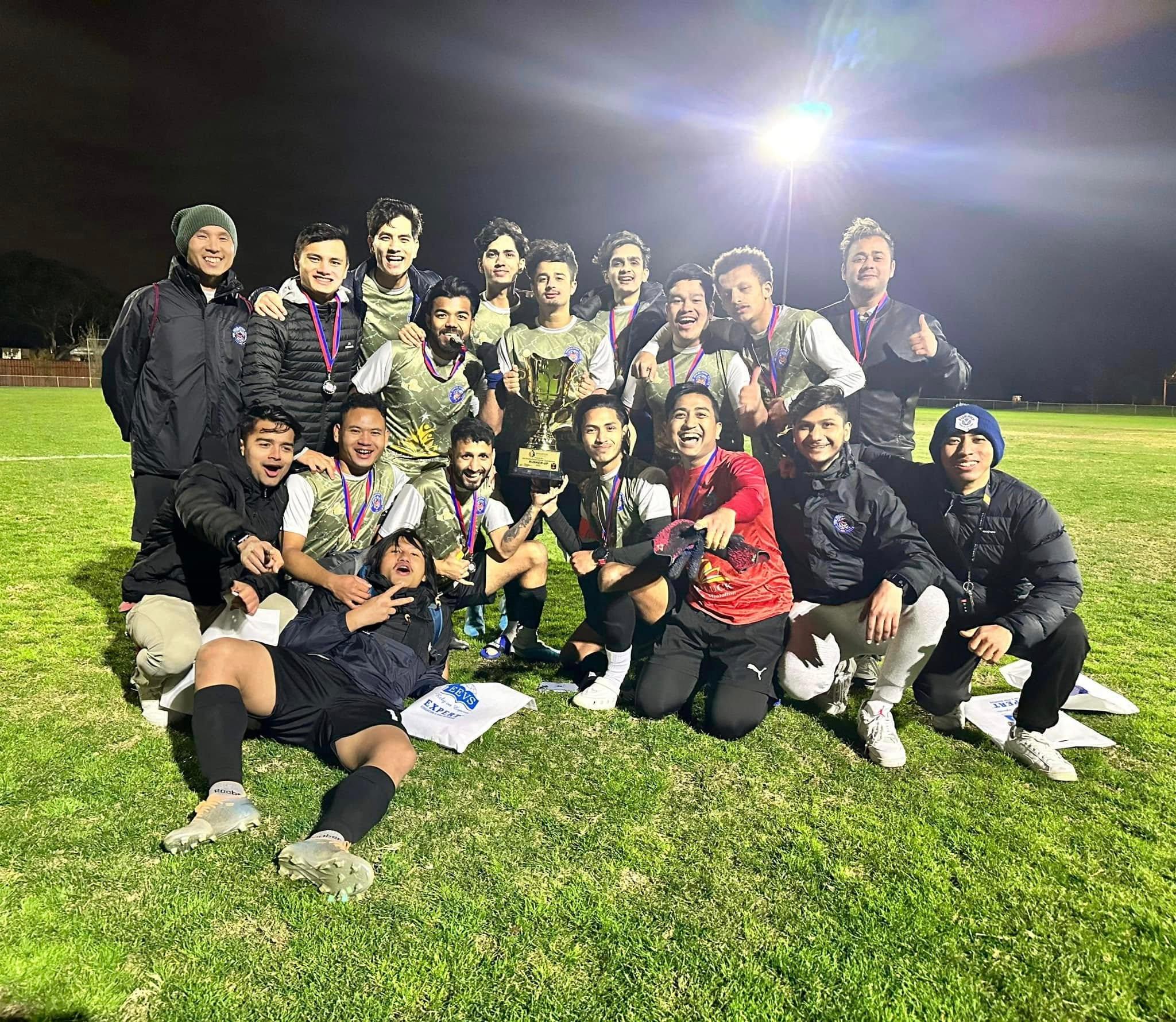 Photo after winning Multicultural Cup in 2023